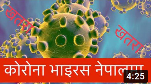 कोरोना भाइरस Coronavirus in nepal नेपालमा